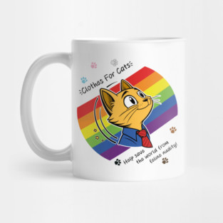 Clothes For Cats (Pride) Mug