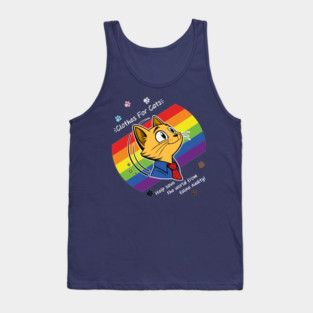 Clothes For Cats (Pride Dark) Tank Top