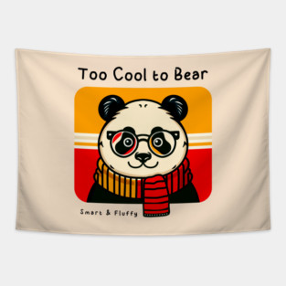 Too Cool to Bear Tapestry