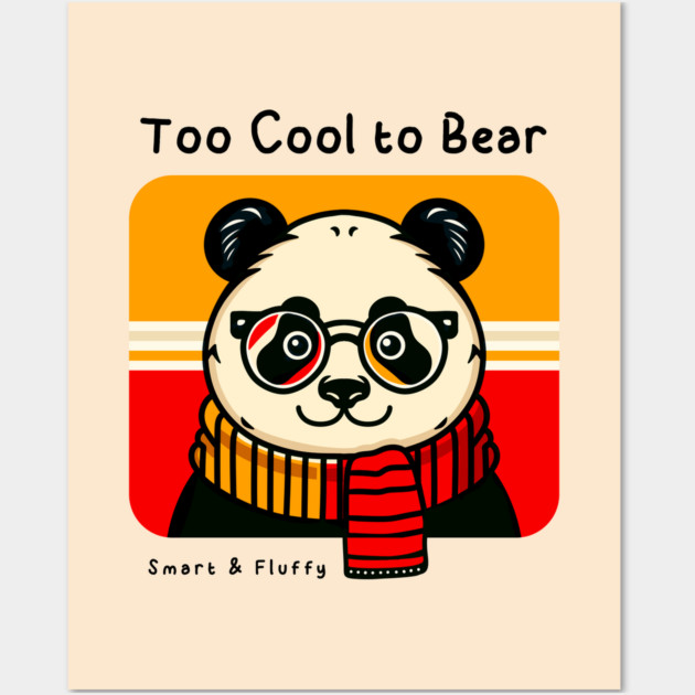 Too Cool to Bear Wall Art by Fabrik