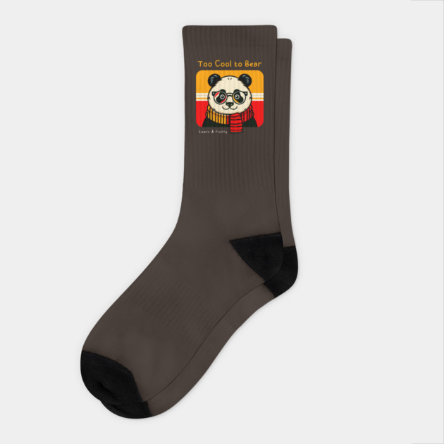 Too Cool to Bear Socks by Fabrik