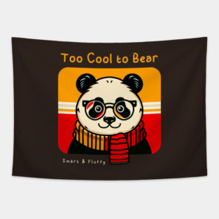 Too Cool to Bear Tapestry