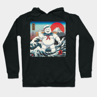 Marshmallow Stay Puft Marshmallow Man in Japan Hoodie