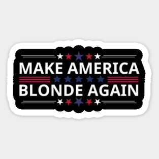 Make-America-Blonde-Again Magnet