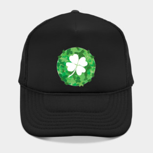 Lucky clover for St. Patrick's Day Hat