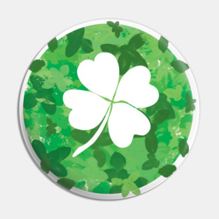Lucky clover for St. Patrick's Day Pin