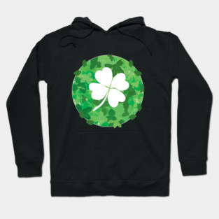 Lucky clover for St. Patrick's Day Hoodie