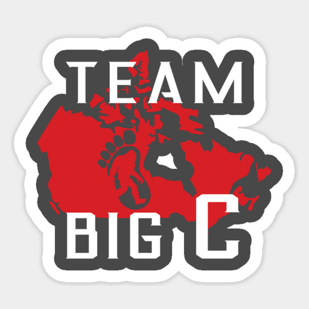Team BIG C Sticker by Rick Gualtieri