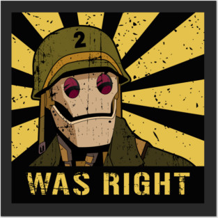 Gi Robot Was Right Vintage Posters and Art