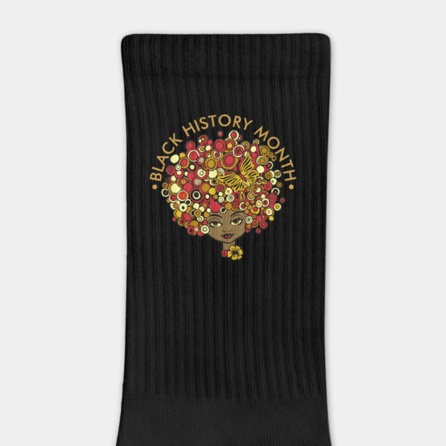 Black History Month, beautiful woman retro by HolidayBug