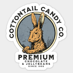 Cottontail Candy Co. Sticker