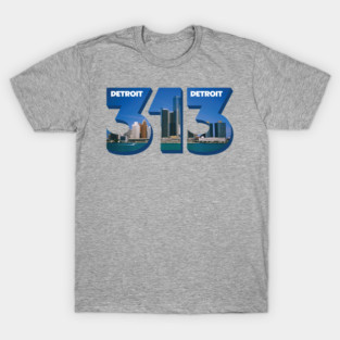313-Detroit T-Shirt