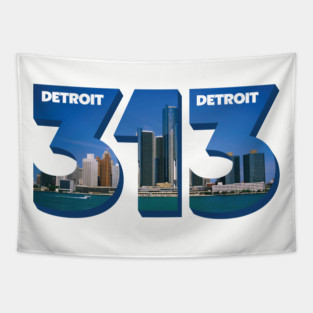 313-Detroit Tapestry