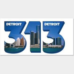 313-Detroit Posters and Art