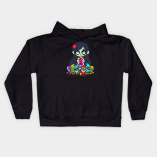 Zombie Snow White Kids Hoodie