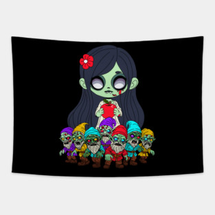 Zombie Snow White Tapestry