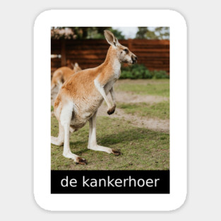 de kankerhoer Magnet