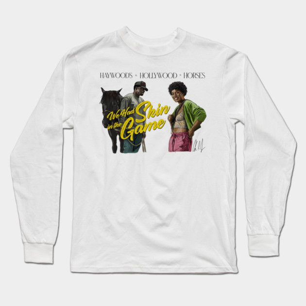 NOPE: We Had Skin in the Game Long Sleeve T-Shirt by 51Deesigns