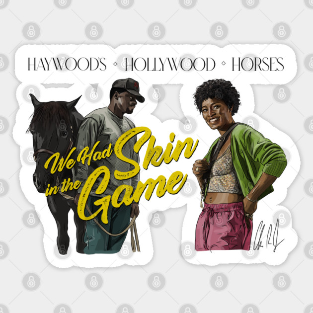 NOPE: We Had Skin in the Game Sticker by 51Deesigns