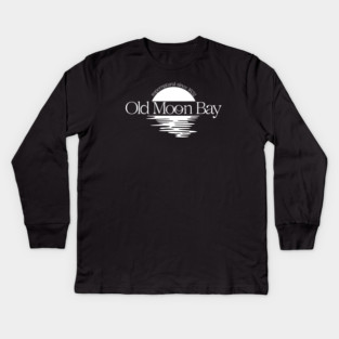 Old Moon Bay Logo Kids Long Sleeve T-Shirt