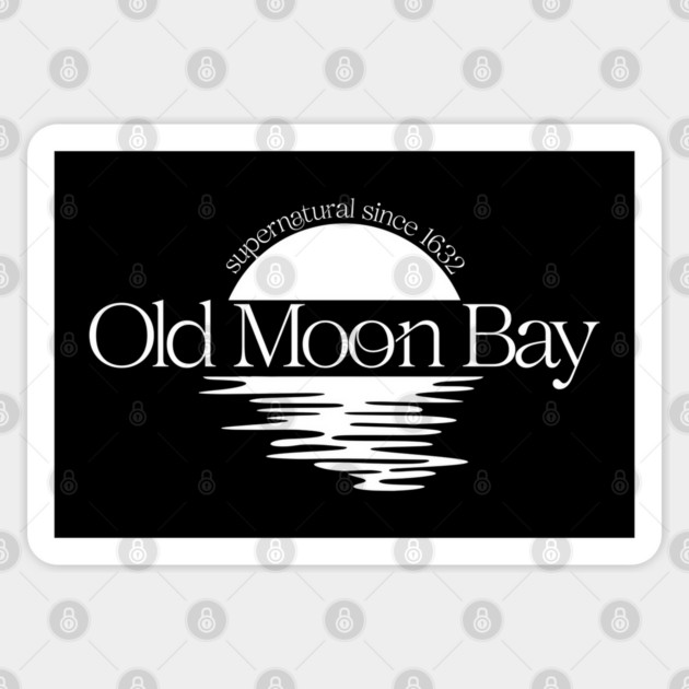 Old Moon Bay Logo Sticker by H. R. Sinclair