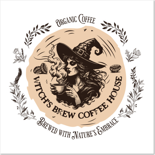 Witch's Brew Coffee House Wall Art by H. R. Sinclair