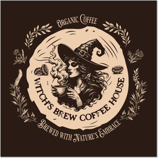 Witch's Brew Coffee House Wall Art by H. R. Sinclair