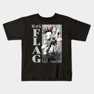 black flag Kids T-Shirt
