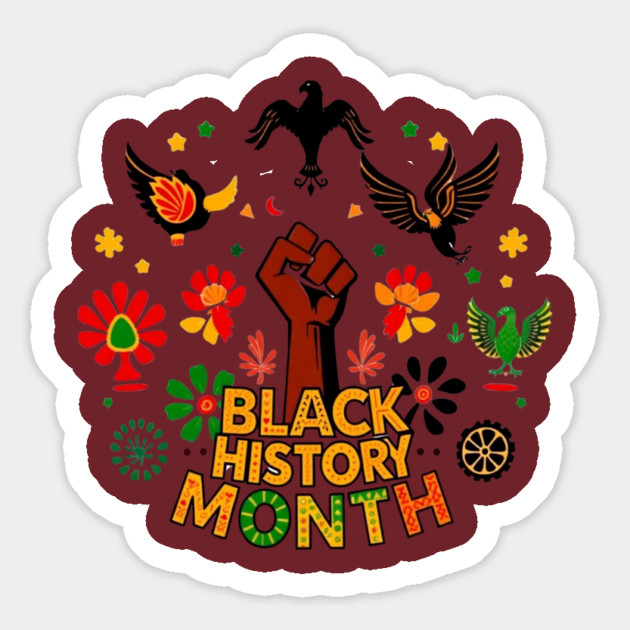 Black-History-Month Magnet by Creatifly Graphic Tees