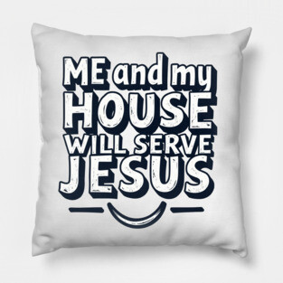 Serving Jesus: A Family Commitment Pillow