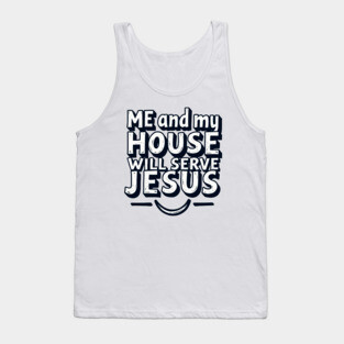 Serving Jesus: A Family Commitment Tank Top