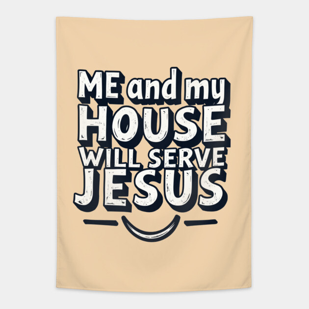 Serving Jesus: A Family Commitment Tapestry by Rox