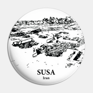 Susa - Iran Pin