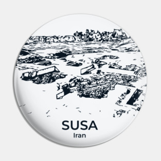 Susa - Iran Pin