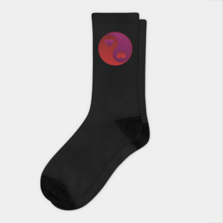 Valentine Yin Yang Socks