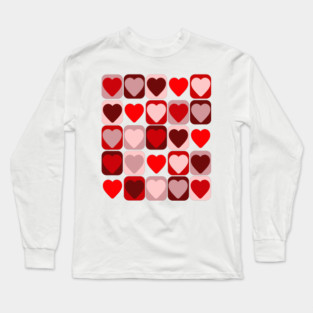 Valentine Patchwork Long Sleeve T-Shirt