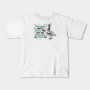 Immigrants Don't Scare Me Kids T-Shirt
