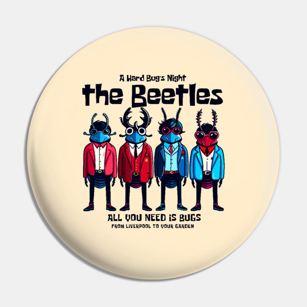 THE BEETLES Pin by Fabrik