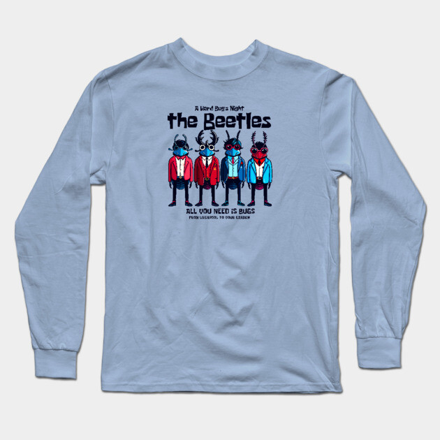 THE BEETLES Long Sleeve T-Shirt by Fabrik