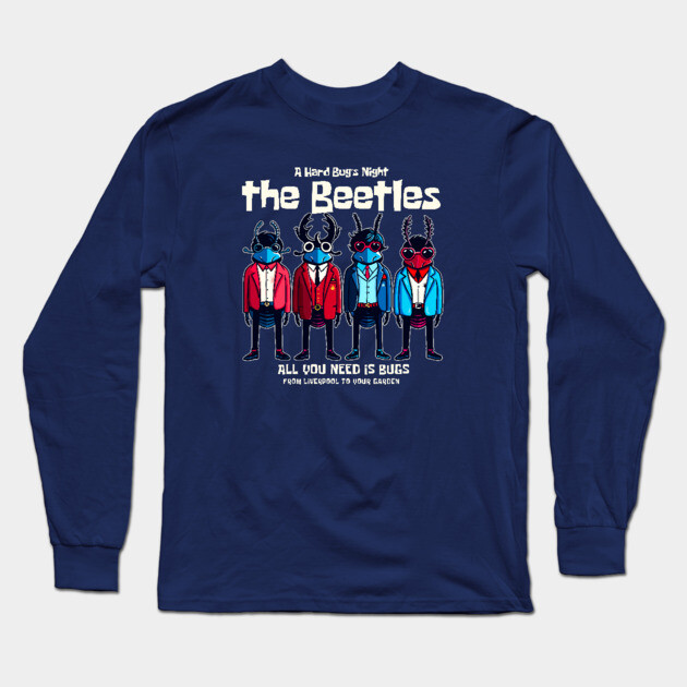 THE BEETLES Long Sleeve T-Shirt by Fabrik