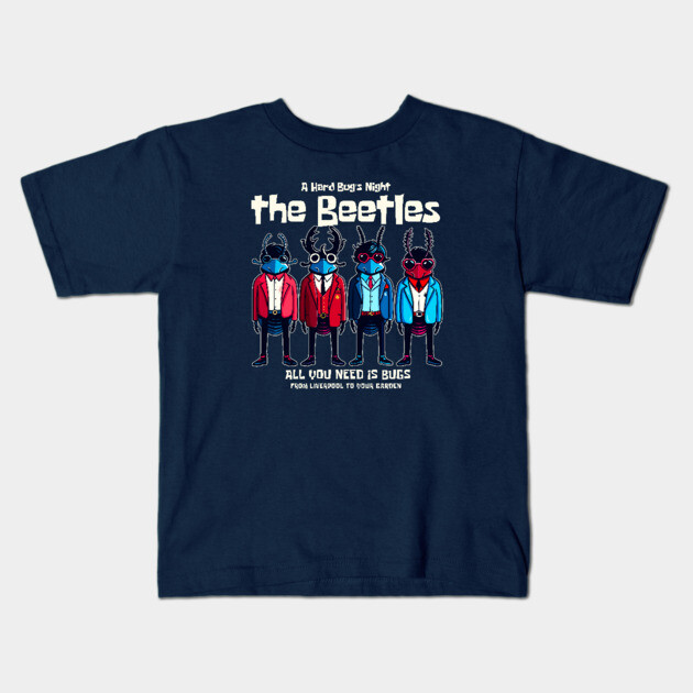 THE BEETLES Kids T-Shirt by Fabrik