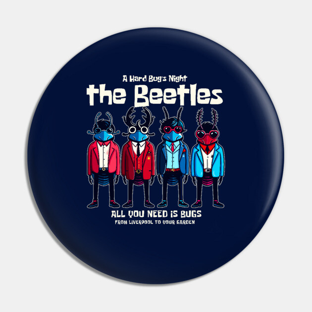 THE BEETLES Pin by Fabrik