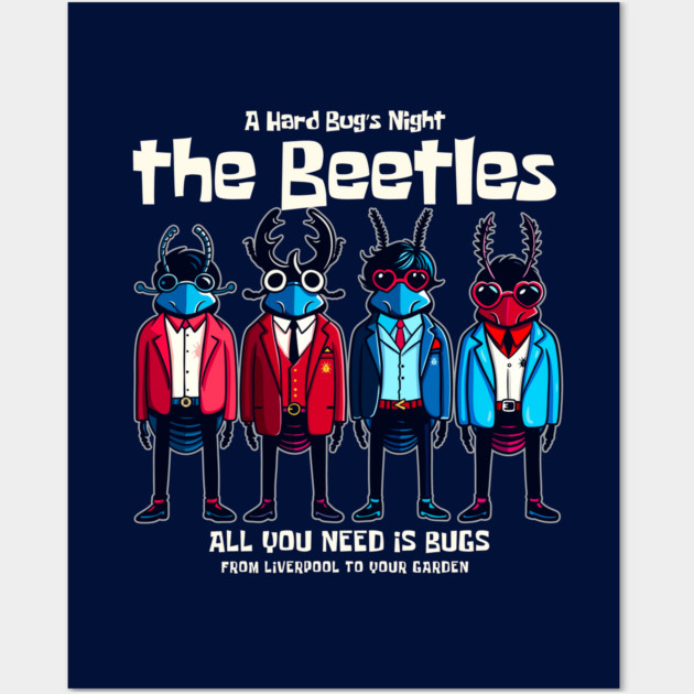 THE BEETLES Wall Art by Fabrik