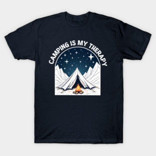 camping is my therapy T-Shirt