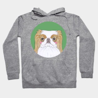 Cute Japanese Chin Dog Hoodie