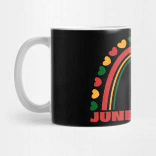 Juneteenth Rainbow Mug