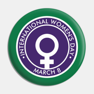 International Women's Day Pin