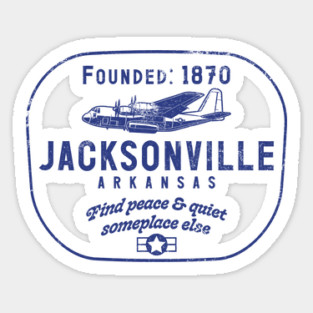 Jacksonville, Arkansas Sticker