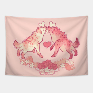 Valentine Yeen Couple Tapestry