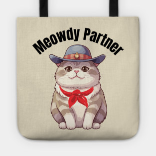 Cowboy Kitty Charm Tote